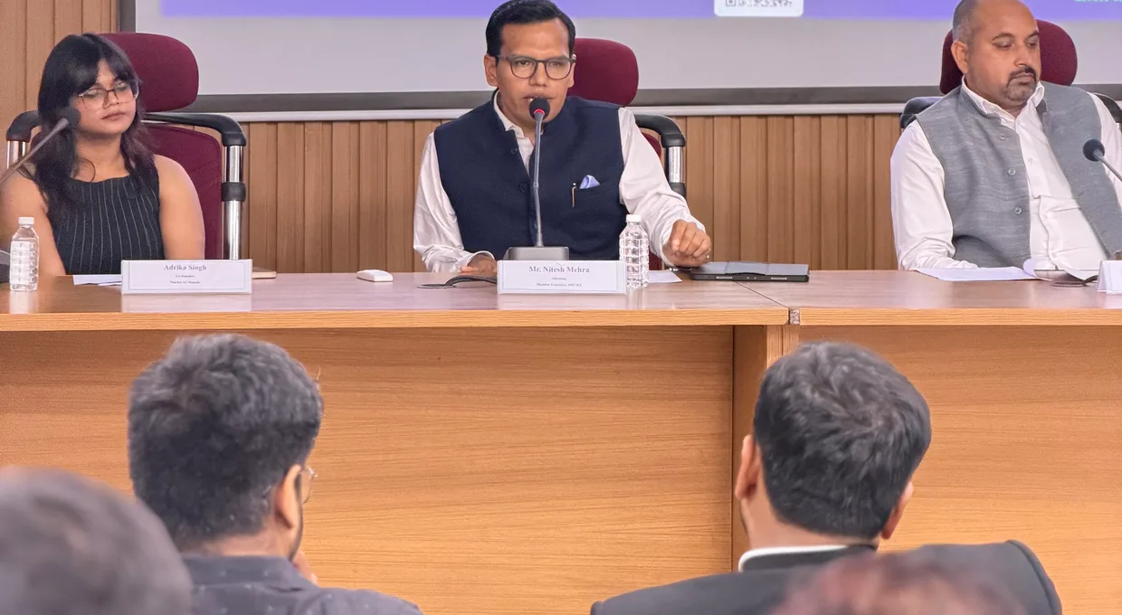 Co-founder Adrika Singh on the ‘Reimagining Litigation with AI’ panel at Rohini Court